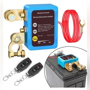 🚗🔋 Smart Remote Battery Disconnect Switch – Protect Your Battery! 🔋🚗